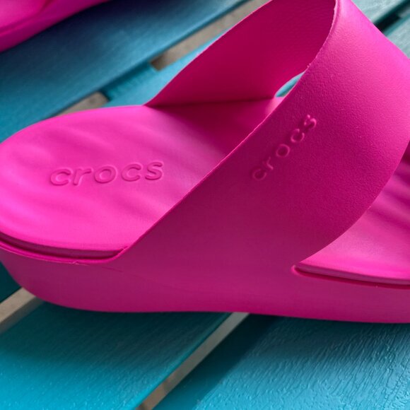 Crocs, Platform Summer Shoes, NEW! - Picture 3 of 10